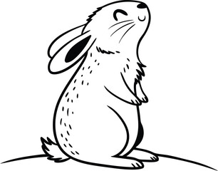 vector illustration of a polar bear