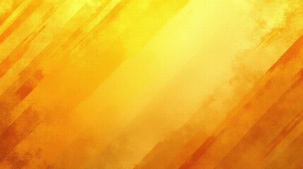 A vibrant, gradient orange landscape with abstract diagonal lines.