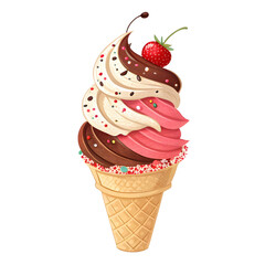 Cones ice cream