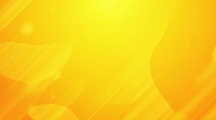 The image showcases a vibrant, gradient yellow background, accentuated with soft, abstract shapes and gradients.