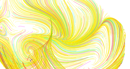 Colorful abstract art. Swirling lines create a dynamic, energetic background.