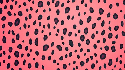 Seamless Pink Cheetah Print