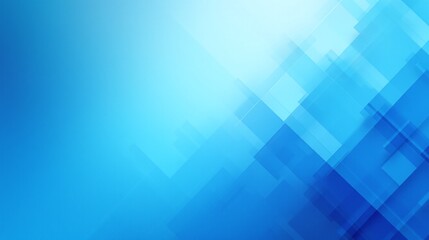 Obraz premium Abstract pattern of overlapping blue rectangles.