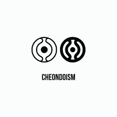 Cheondoism Vector Religious Sign