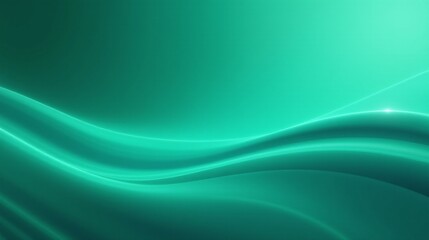 Subtle turquoise gradient with smooth, flowing lines.