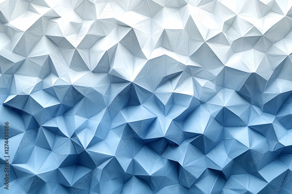 Poster abstract geometric background with ombre effect