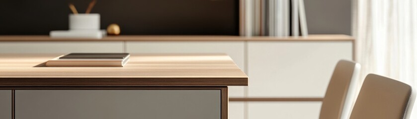 Modular furniture adapts to changing needs and spaces.