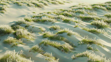sanddunes with grass