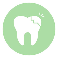 Tooth Decayed Icon