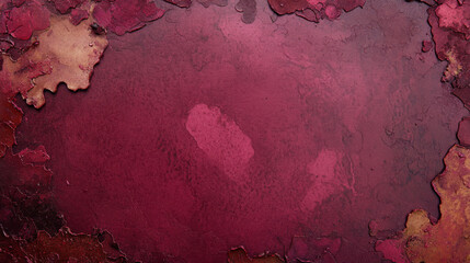 Rustic watercolor background with deep burgundy tones and texture