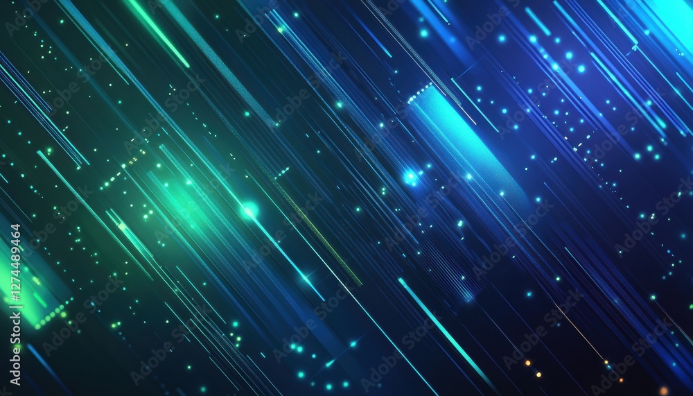 Aufkleber Diagonal streaks of light creating a dynamic abstract background