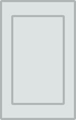 Ordinary Door with basic trim molding