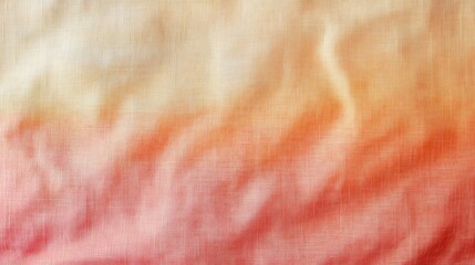Fototapeta premium A piece of cloth with a red and yellow stripe