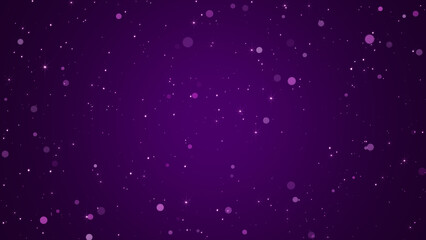 womens day abstract purple glowing and shiny stars and bokeh lights background, 8 march social media design element	