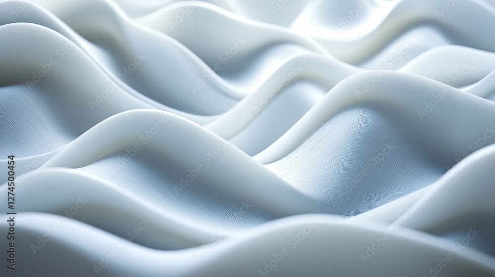 Poster abstract waves, featuring a flowing, rippling effect. the image creates a sense of movement and flui