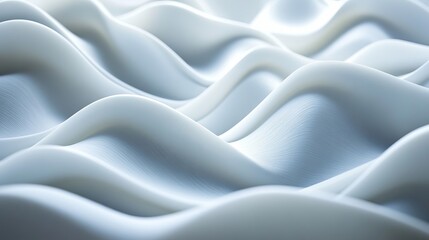 Obraz premium abstract waves, featuring a flowing, rippling effect. The image creates a sense of movement and fluidity