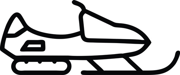 snowmobile vector illustration with white background (27).eps