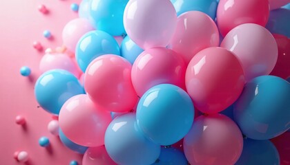 colorful balloons background