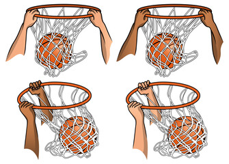 slam dunk vector © Vectors