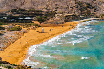 Ramla Bay Gozo, Malta