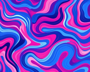 Fototapeta premium Colorful curved abstract pattern for backgrounds, posters, banners, product design, web use
