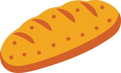 Delicious cake vector illustration.