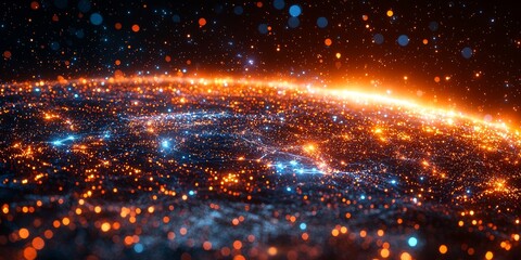 Obraz premium Cybersecurity AI Identifying Unauthorized Access 