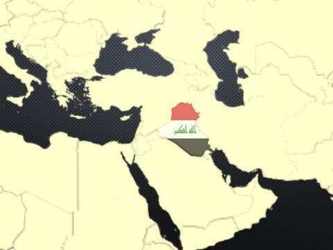 iraq map