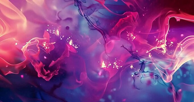 Explosion of Colors: Creative Smoke Effect