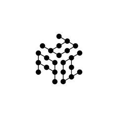 black and white abstract background
