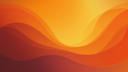 Abstract background with fluid orange and red hues.