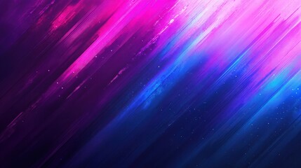 Fototapeta premium Gradient shading of purple blue light creates a beautiful, abstract backdrop.