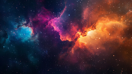 Fototapeta premium stunning galaxy space