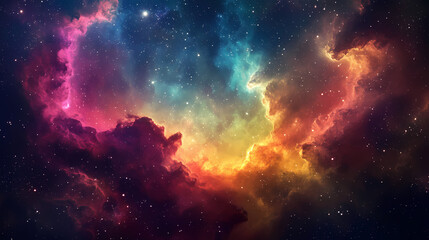 Fototapeta premium stunning galaxy space