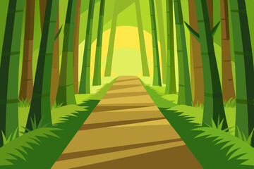 bamboo forest path