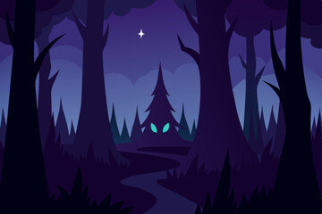 spooky halloween background