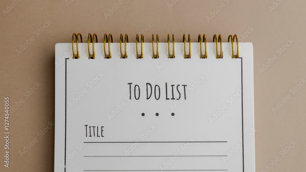 Poster to-do list: keep organized with this simple notepad. prioritize tasks and track your progress. a pro