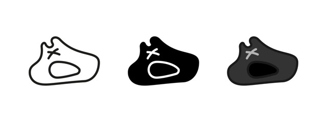 Pirate captain hat icon. Classic buccaneer headwear with a skull emblem. Nautical adventure hat vector illustration. Legendary corsair style from the golden age of piracy.