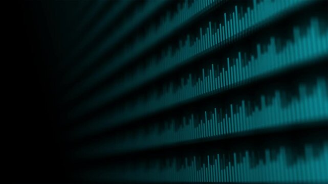 4K Seamless Colorful Gradient Abstract Loop Background with Flowing Shapes and Dynamic Motion