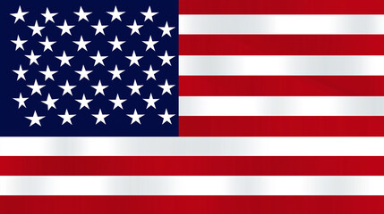 American flag background, flag of the United States, wavy texture, USA Wavy Flag Background, Memorial Day Independence Day, and Labor Day Patriotism and Freedom. Generative AI