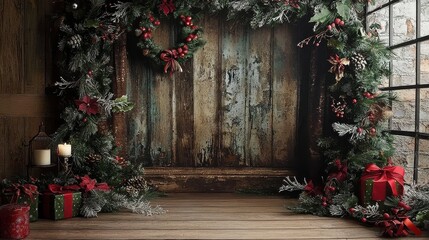 Ideal for creating warm and inviting holiday portraits with a nostalgic flair.