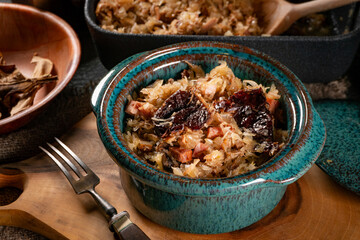 Bigos - traditional Polish food.