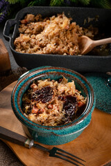 Bigos - traditional Polish food.