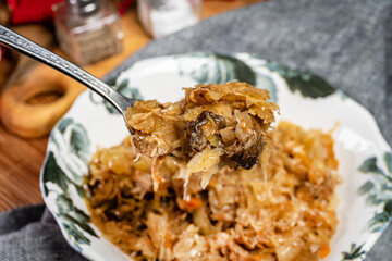 Bigos - traditional Polish food.