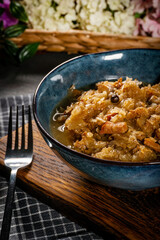 Bigos - traditional Polish food.