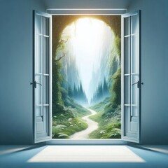 An open window into the world of nature and light.