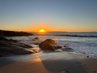 Ocean view at sunset 3