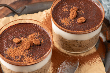 Tiramisu Chia Pudding