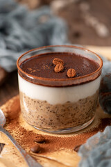 Tiramisu Chia Pudding