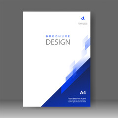 Design cover book modern. Annual report. Brochure template, catalog. Simple Flyer promotion. magazine. Vector illustration